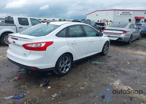 2014 Ford Focus Se из США, поврежденный, VIN 1FADP3F20EL436401